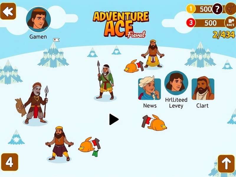 Arctic Adventure Ace gameplay screenshot