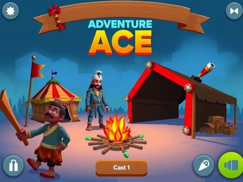 Arctic Adventure Ace character progression screen